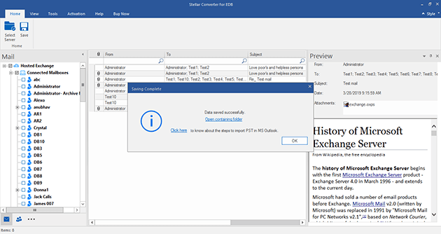 OST to PST Converter