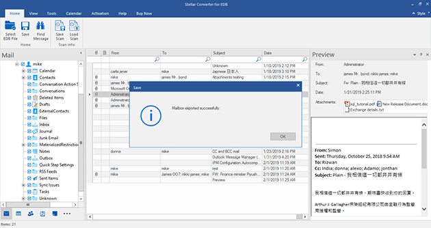 OST to PST Converter