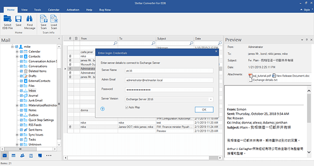 OST to PST Converter